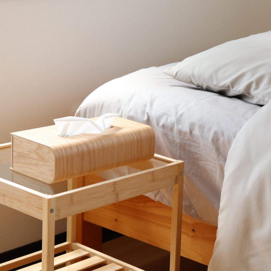 out 木製 ❁ ナチュラル ティッシュケース ティッシュ ケース 木製