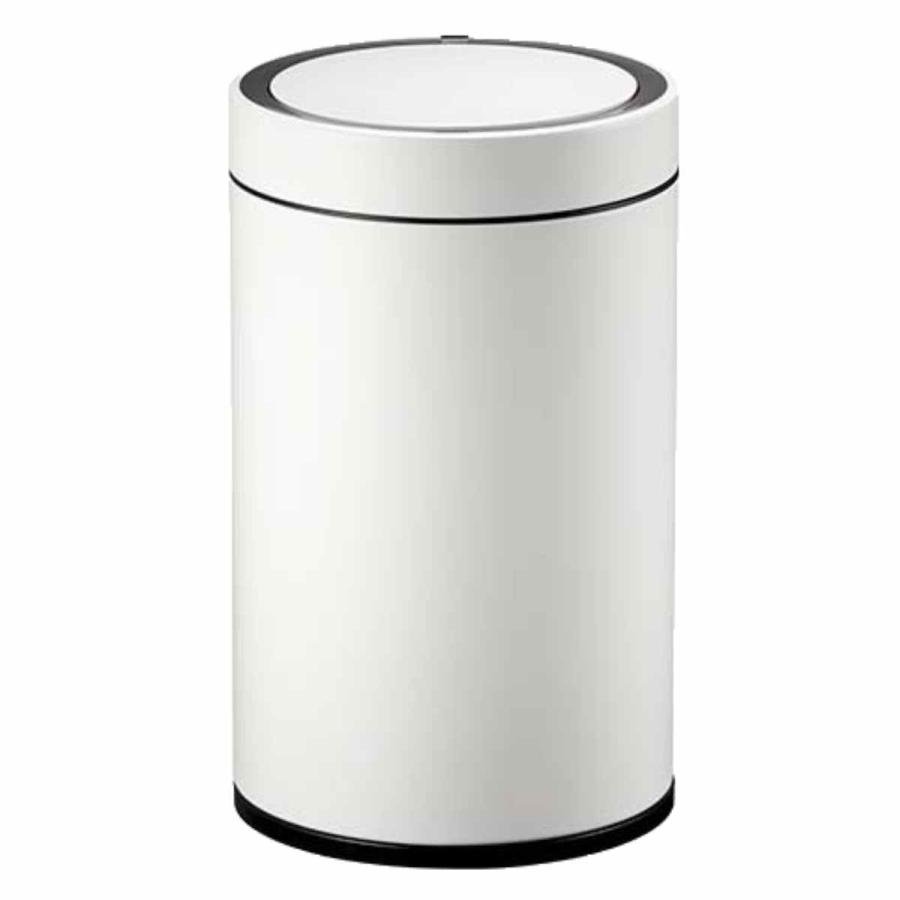 EKO ゴミ箱 12L センサー式 ドコX オゾン発生機能付き （ ごみ箱 12リットル 自動開閉 センサー 直径25 円柱型 ふた付き 小さめ 分別 コンパクト 1年保証付き ） | ブランド登録なし | 07