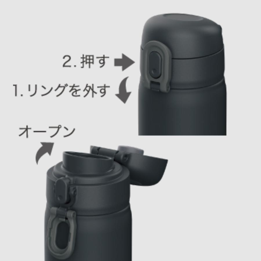 ピーコック魔法瓶工業 水筒 500ml ステンレス ワンタッチ 保温 保冷