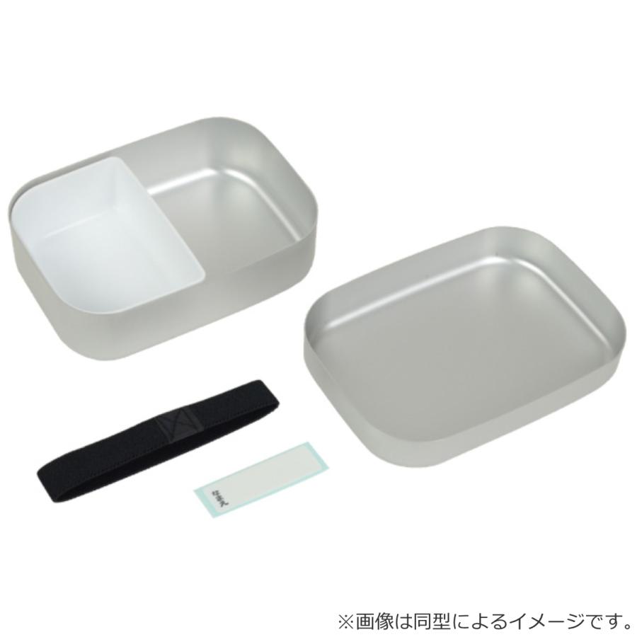 弁当箱 アルミ 1段 370ml ノンタン （ のんたん お弁当箱 ランチボックス アルミ弁当箱 一段 保温庫対応 子供 日本製 ）｜livingut｜02