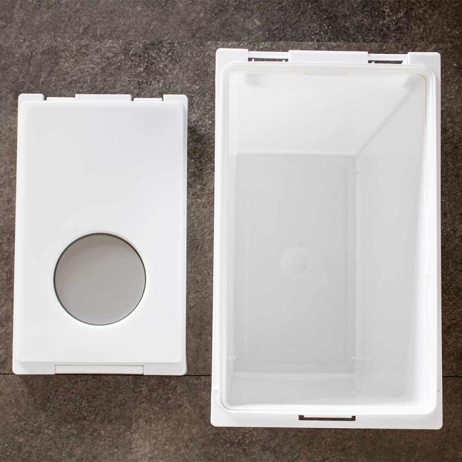 ゴミ箱 45L 同色2個セット ユニード ロック＆プッシュ ふた付き （ 45