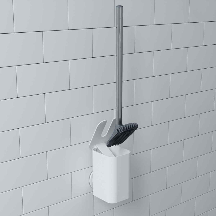 Umbra（アンブラ） トイレブラシ ケース付き フレックス シュアロック