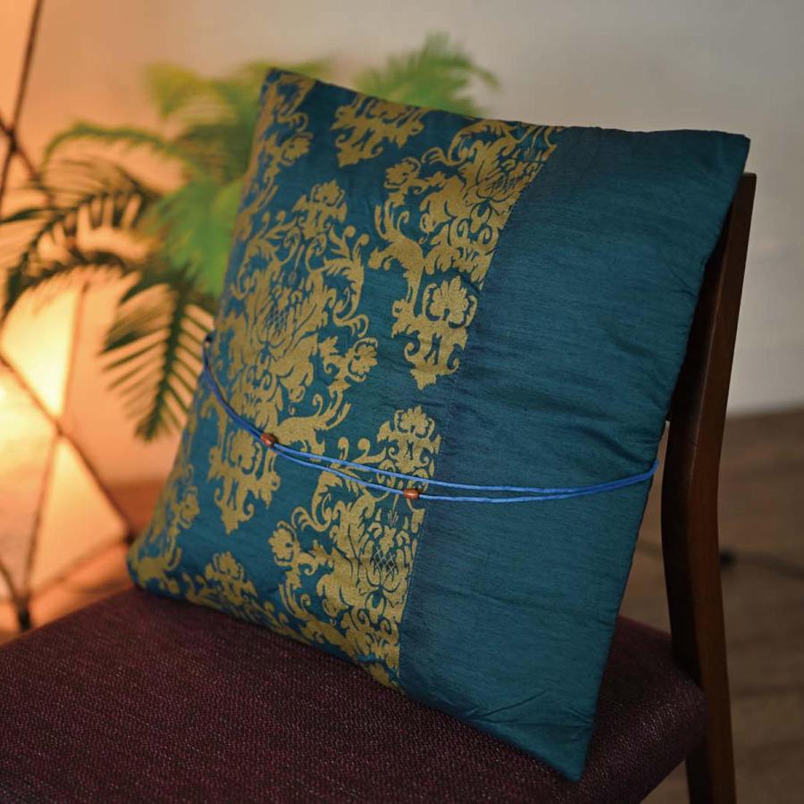 アジアンクッション エスニック クッション 45cm角 （ アジアンテイスト クッションカバー