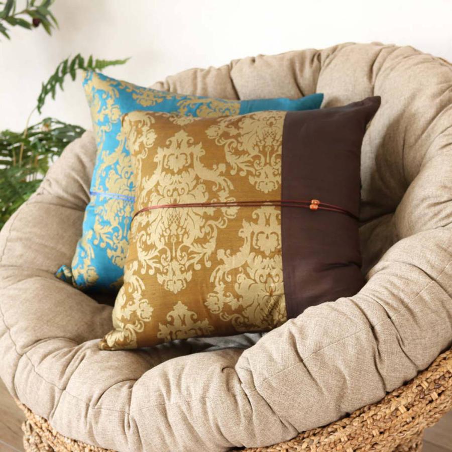 エスニック クッション 45cm角 （ アジアンテイスト クッションカバー