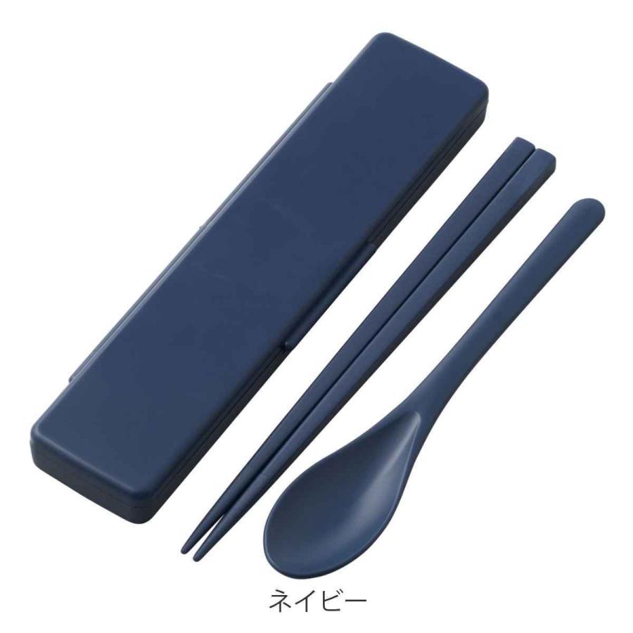 スケーター コンビセット 箸 スプーン 21cm 音の鳴らない タルク