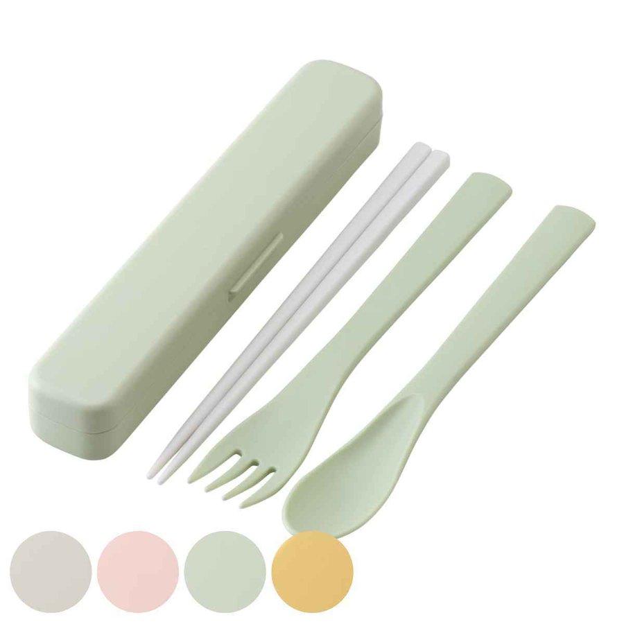 スケーター トリオセット 抗菌 箸 スプーン フォーク 18cm 音の鳴ら