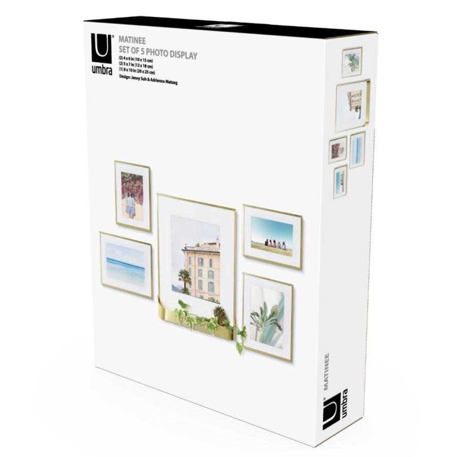 Umbra マチネー フォト5pc MATINEE PHOTO DISPLAY
