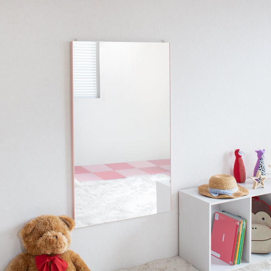 割れない鏡 リフェクスミラー 幅60cm 高さ100cm バリエダブル （ 鏡