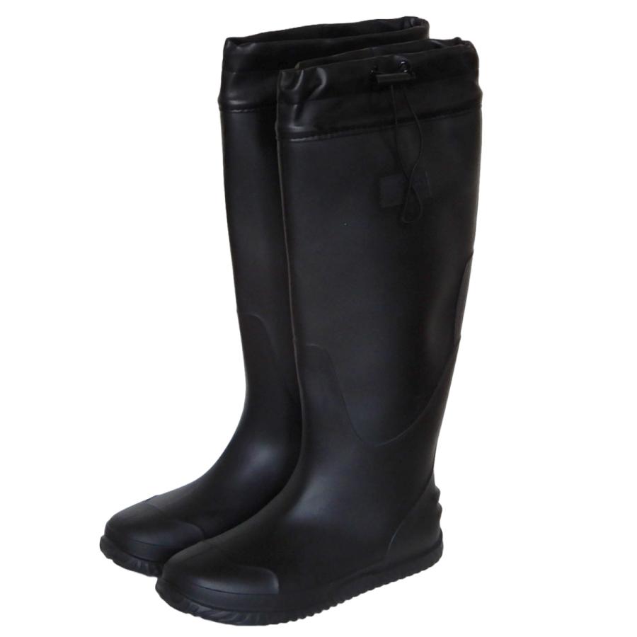 ポケッタブルレインブーツ Sサイズ 携帯用収納袋付き （ レイン