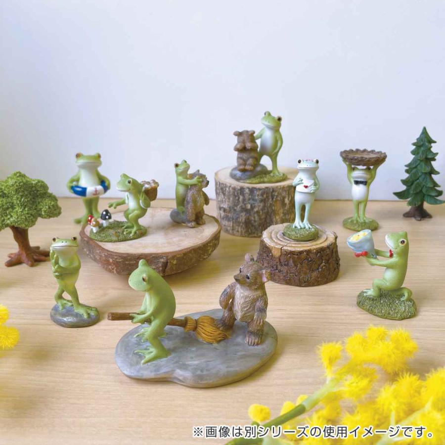 置き物 コポレンジャーイエロー Copeau （ コポー カエル コポタロウ