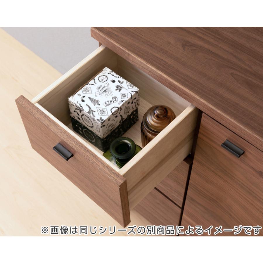 一生紀 リビングチェスト 4段 片扉 モダンデザイン Clura 約幅80cm 