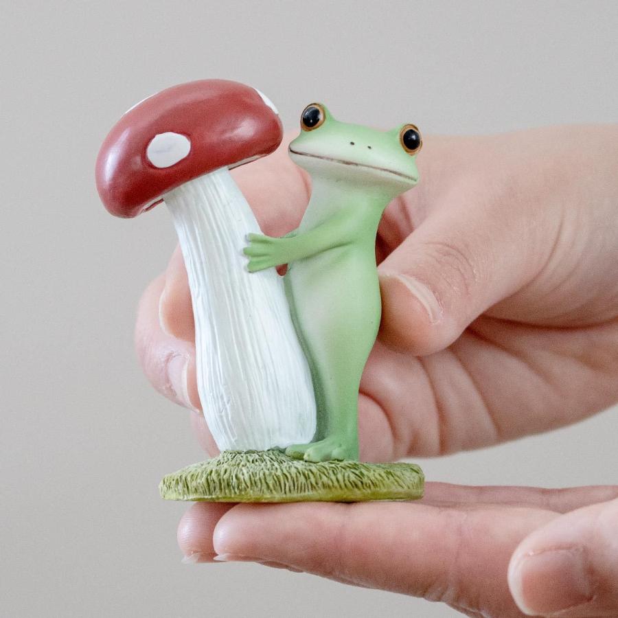 オーナメント ミドル きのことカエル Copeau ( コポー カエル オーナメント ミドル きのことカエル Copeau ( コポー カエル