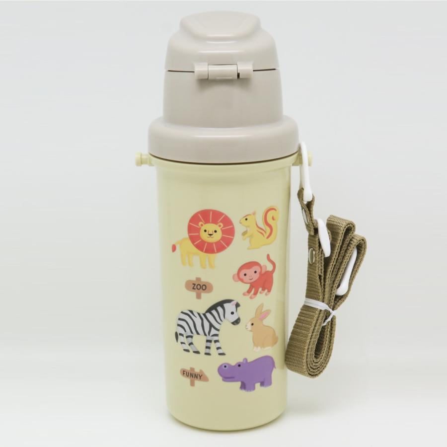 OSK（オーエスケー） 水筒 キッズ 600ml 直飲み ワンタッチ