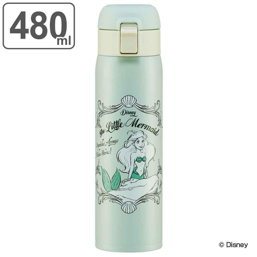 Disney（ディズニー） 水筒 480ml ステンレス 直飲み ワンタッチ
