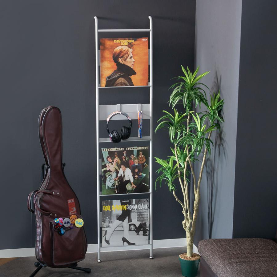 収納ラック レコードラック スリム （ ラック レコード 収納