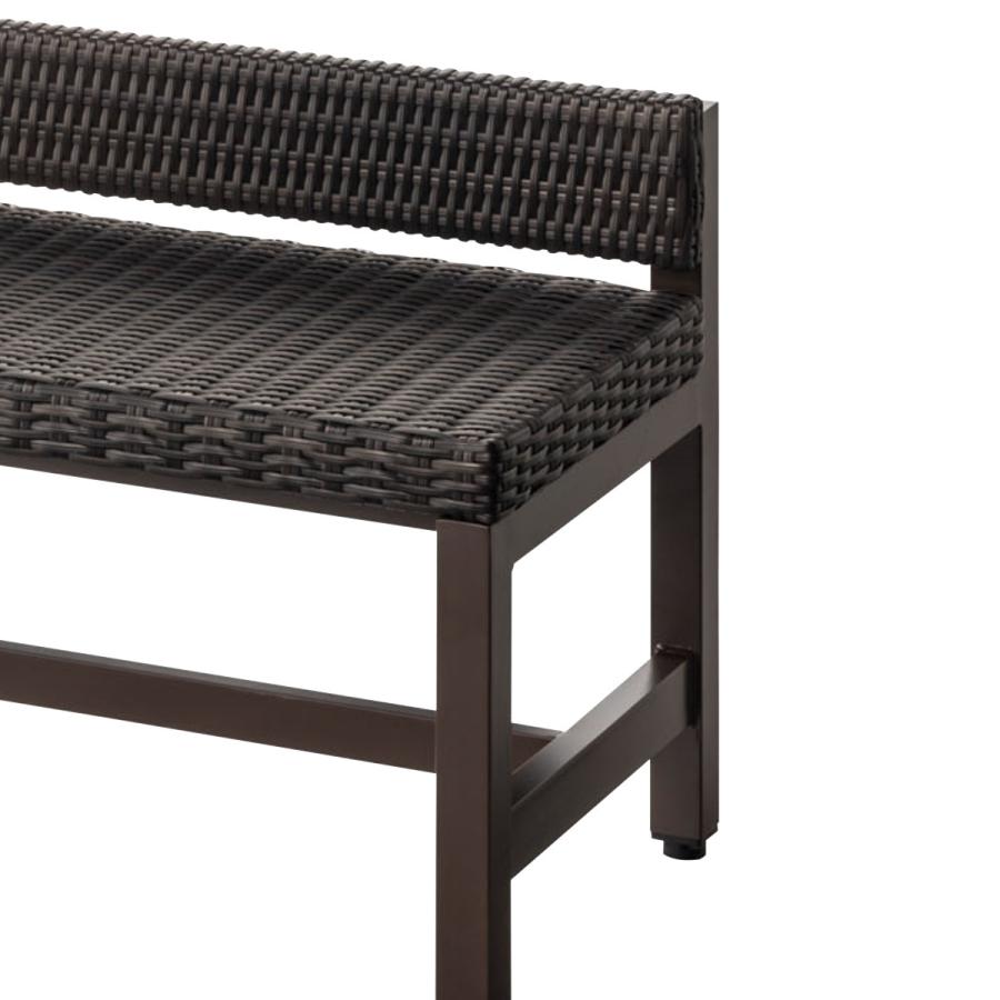 山崎産業 （法人限定） 業務用 屋内用ベンチ 背付タイプ 幅150×奥行43