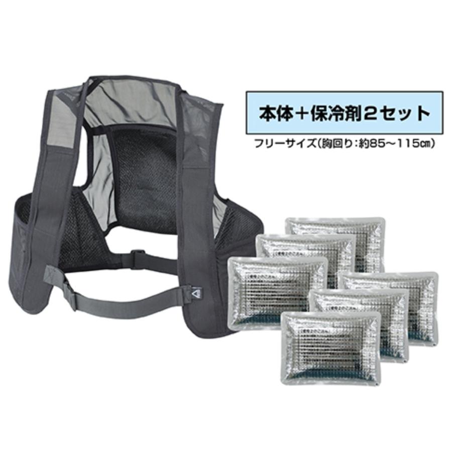 保冷剤ベスト 爽快クールベスト3用 保冷剤セット BR－540 | 【ミドリ