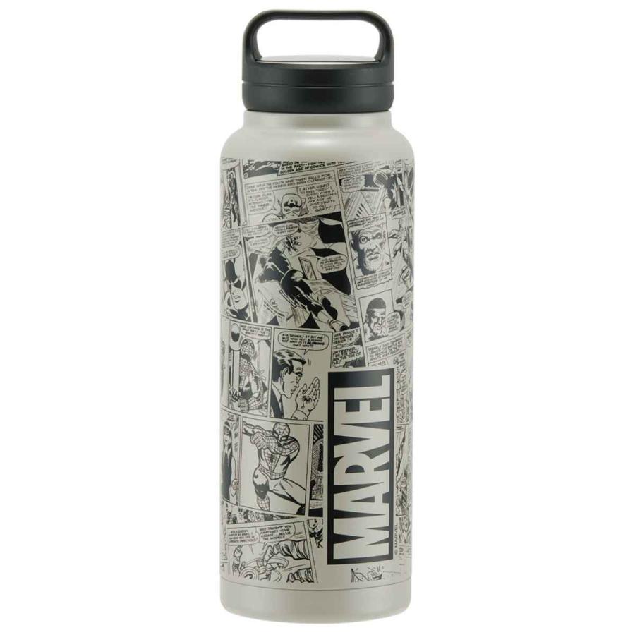 デコ 水筒 シルバー 定価約2万 スケーター 水筒 1.2L ステンレス スクリューハンドルマグボトル