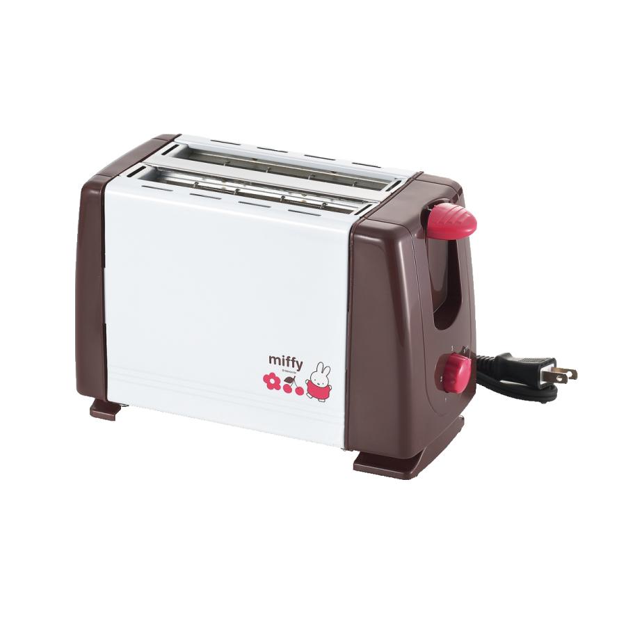 【新品】デロンギ ポップアップトースター ミッフィー角パン皿2枚 タマハシ ポップアップトースター 2枚焼き 小型 ミッフィー 調理