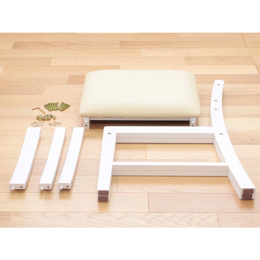 岩附 チェア Gallow 座面高42cm 木製 ホワイト フレンチ 岩附 チェア Gallow 座面高42cm 木製 ホワイト フレンチ