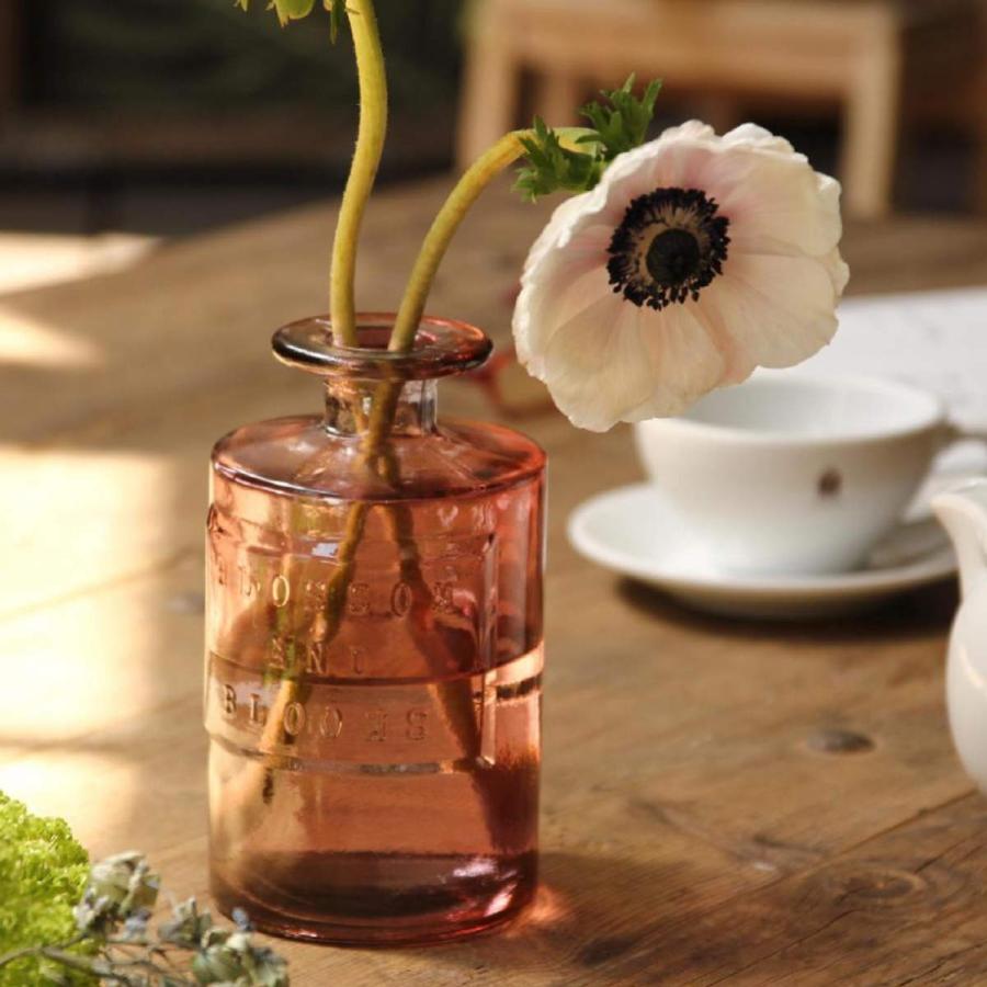 花瓶 VALENCIA リサイクルガラス フラワーベース SIETE （ 花びん