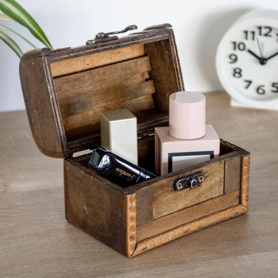 プランター トレジャーボックスポット S ブラウン （ 植木鉢