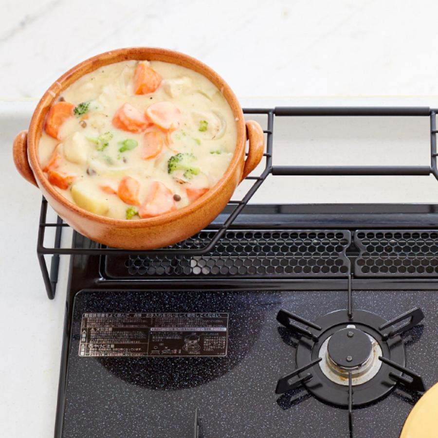 36695 コンロ奥シェルフ幅75 18-8ステンレスコンロ奥ラック 75 | 下村