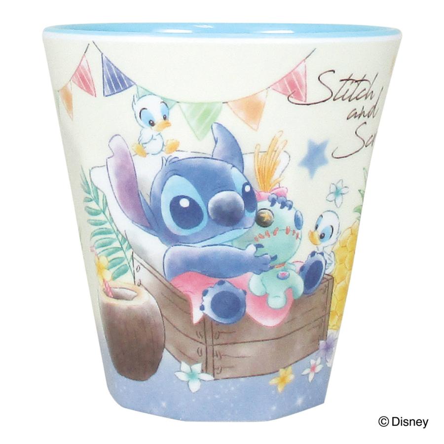 Disney コップ 260ml ディズニー スティッチ サニーデイズ 