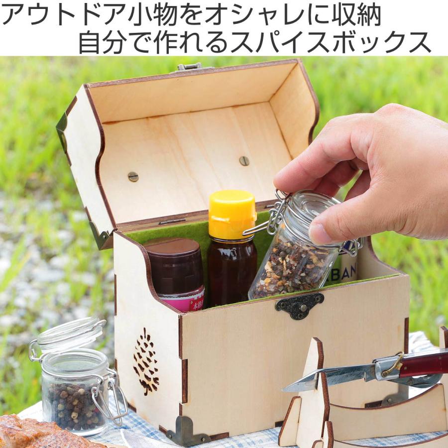 アウトドア スパイスボックス キット ランチボックス型 アウトドア スパイスボックス キット ランチボックス型