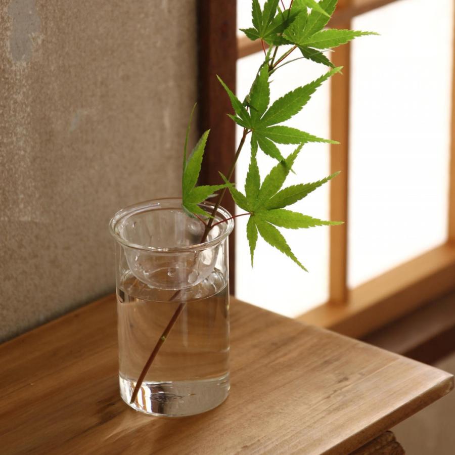 花瓶 MINI BULB VASE 水栽培ガラスベース クリア 8.5cm （ 花器 フラワーベース 花 グリーン 栽培 卓上花瓶 リボベジ ）｜livingut｜06