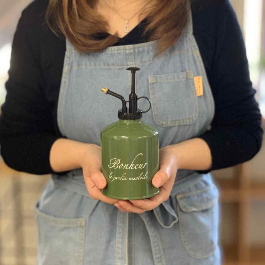 水やり ボヌール ブリキスプレー 500ml （ 霧吹き スプレーボトル