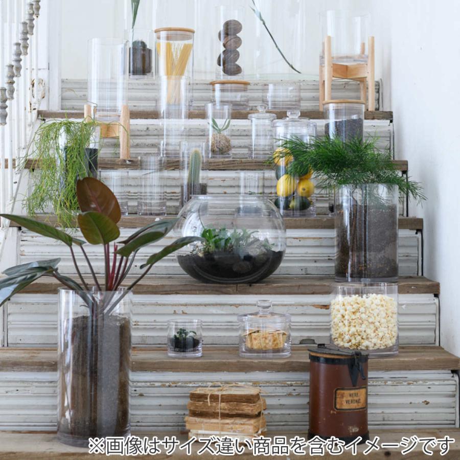 花瓶 割れないガラス PVシリンダー 直径10×高さ60cm （ 花びん 花器