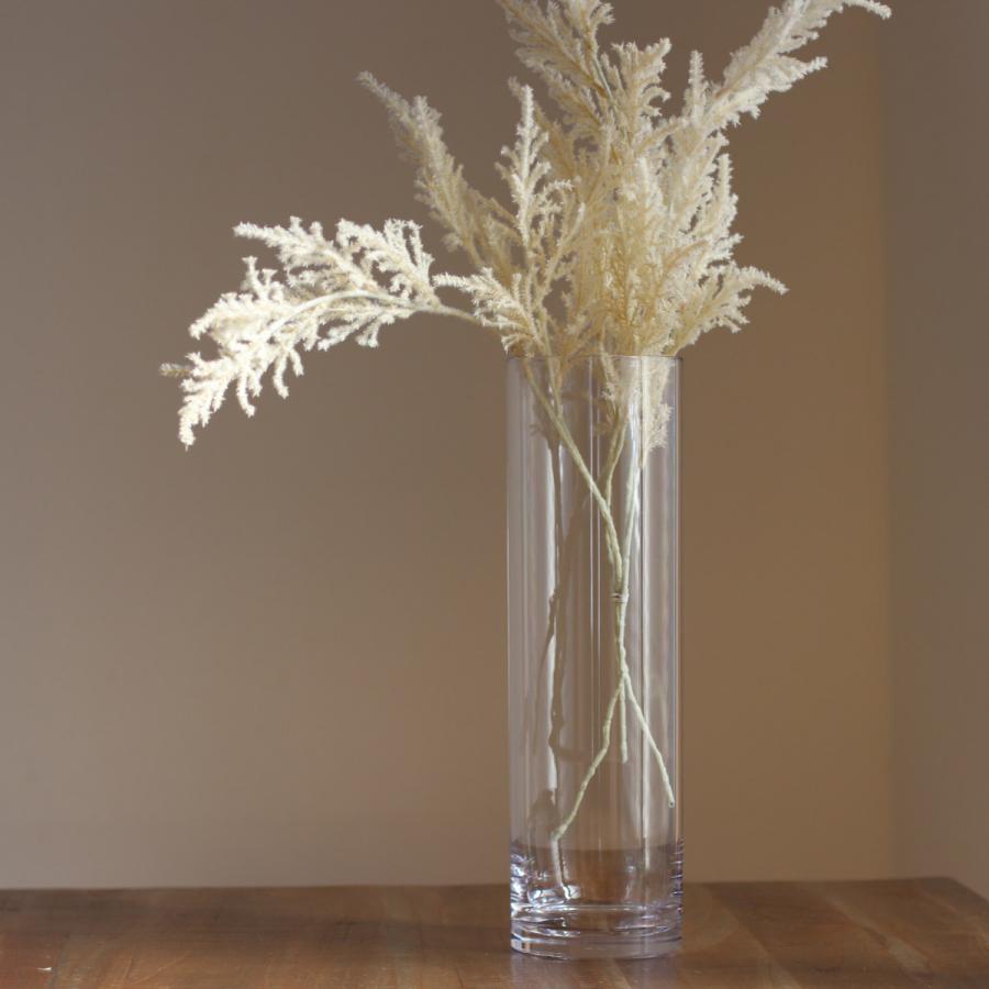 花瓶 割れないガラス PVシリンダー 直径12×高さ40cm ( 花びん 花瓶 割れないガラス PVシリンダー 直径12×高さ40cm ( 花びん