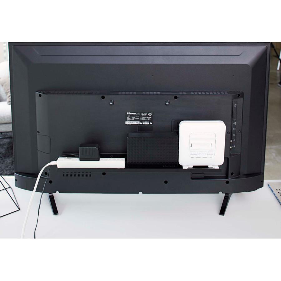 TOSHIBA REGZA 32S10 2015年製・山崎実業テレビ裏ラック付き TOSHIBA