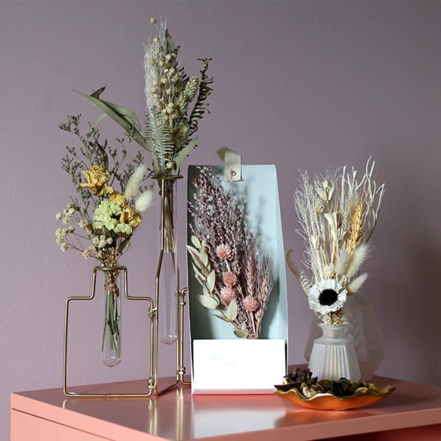 ドライフラワー ベルフルールシュシュ ブーケ （ 花束 スワッグ 壁掛け  