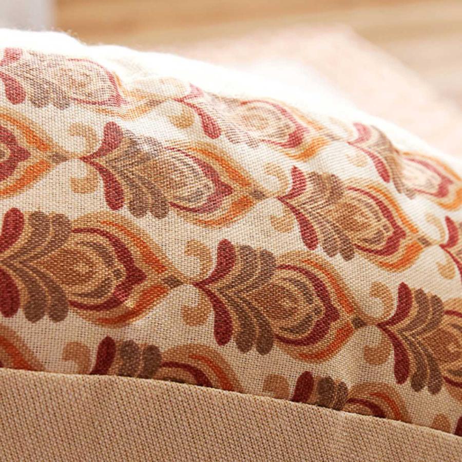 ♡ フランスアンティーク　大きなブドワールクッション　② ピンク系　ラウンド型 Amazon.co.jp: ACCENT PUFF+ ラウンドクッション ふわふわ 円形