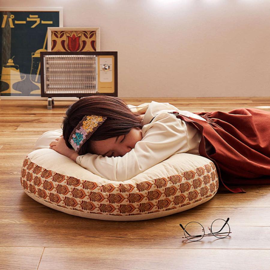 HAGiHARA クッション ラウンドクッション アトレ 直径60cm