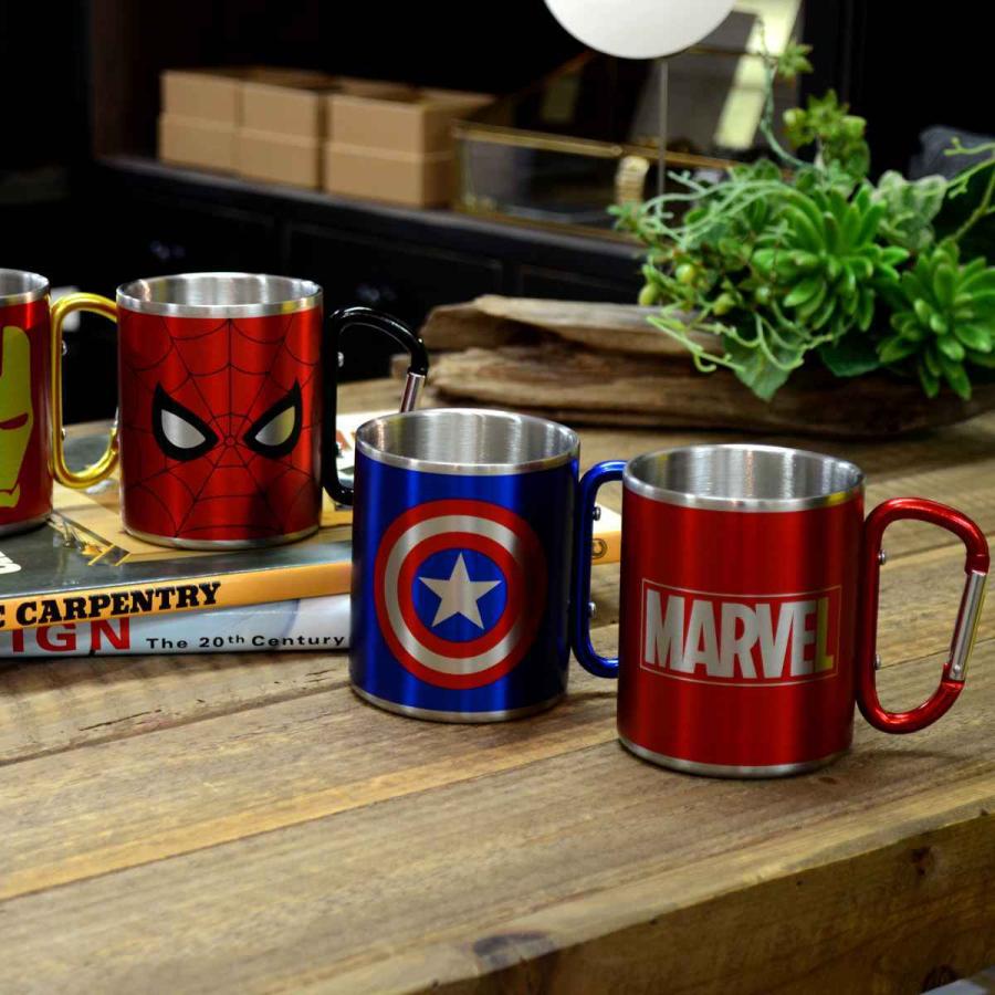 MARVEL マグカップ 300ml マーベル アベンジャーズ カラビナマグ