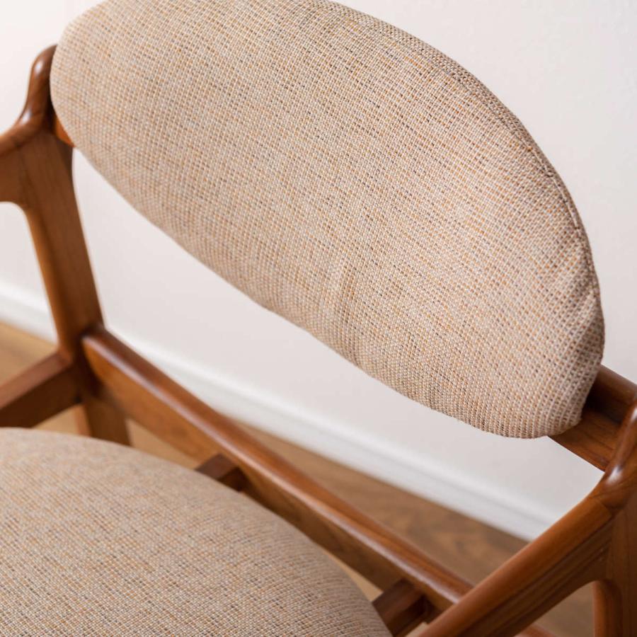 椅子　木製 東谷 フロアチェア 座面高34cm 木製 ファブリック （ リビング