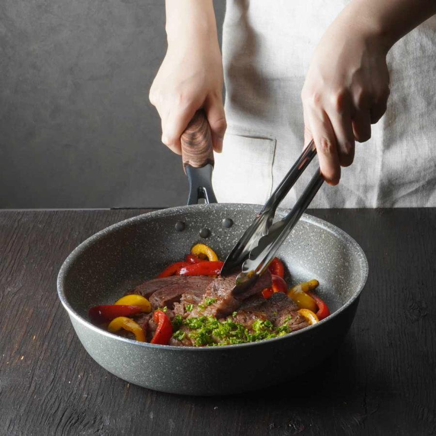 和平フレイズ フライパン 24cm 深型 IH対応 イージーロング