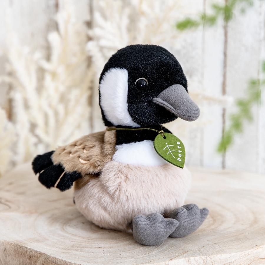 ぬいぐるみ potte シジュウカラガン ( ヌイグルミ 鳥 動物 雑貨 ぬいぐるみ potte シジュウカラガン ( ヌイグルミ 鳥 動物 雑貨