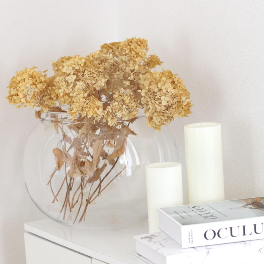 花瓶 割れないガラス PV球形 直径34.5×高さ26.5cm （ 花びん 花器