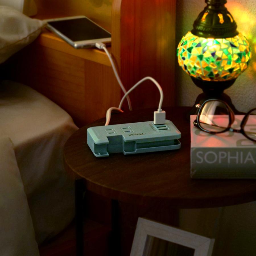 SONiC（ソニック） ポータブルコンセント USBポート付 ユートリムエル