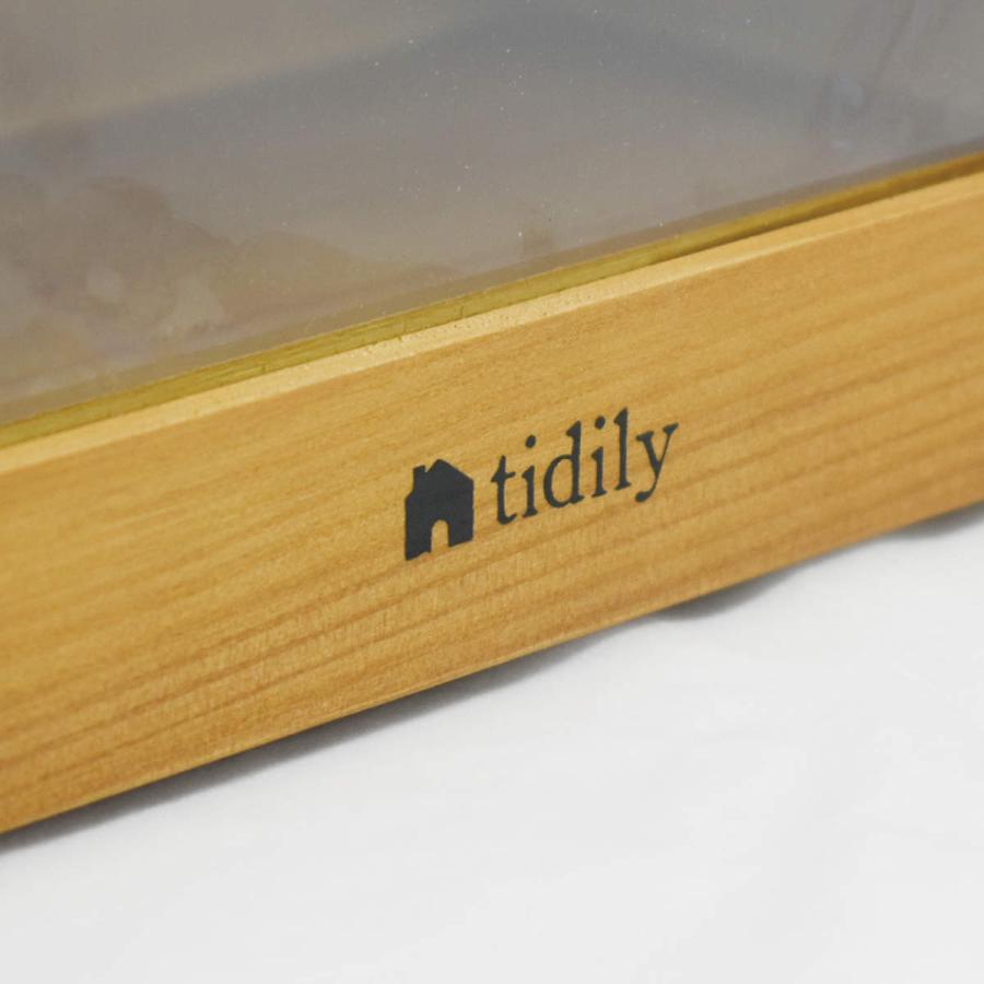 現代百貨 ミニキャビネット 木製 2段 ガラス扉付き tidily 現代百貨 ミニキャビネット 木製 2段 ガラス扉付き tidily