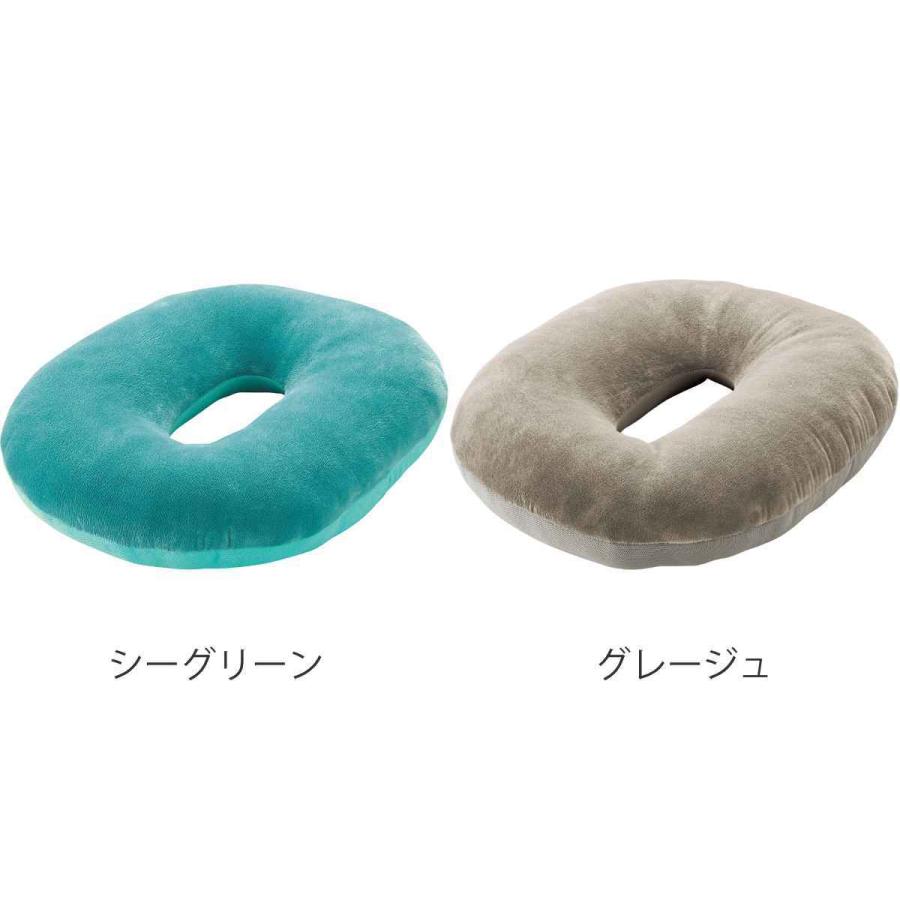 KURAシート　グリーン　グレー　円座クッション 2個セット KURAシート グリーン グレー 円座クッション 2個セット 【公式通販】