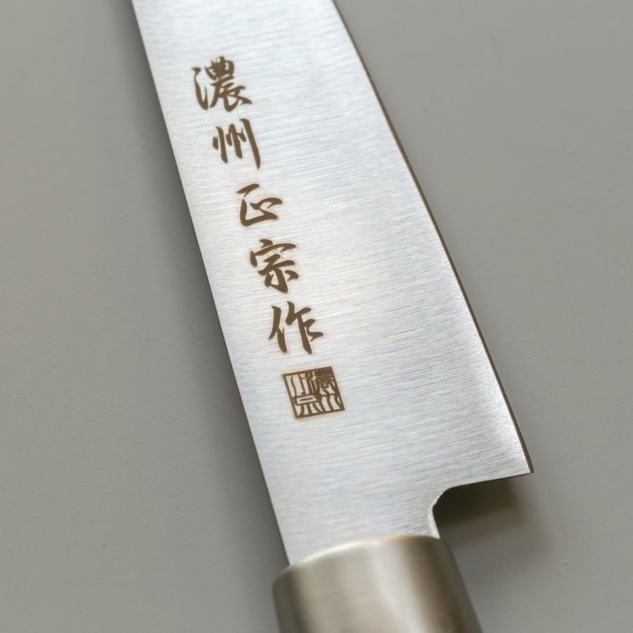 ペティナイフ 12cm ステンレス和包丁 クロム 濃州正宗作 日本製 ペティナイフ 12cm ステンレス和包丁 クロム 濃州正宗作 日本製