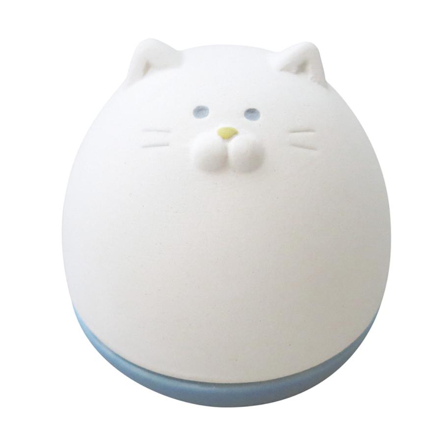 アロマストーン アロマおきあがりこぼし ねこ （ 陶器 アロマ 石