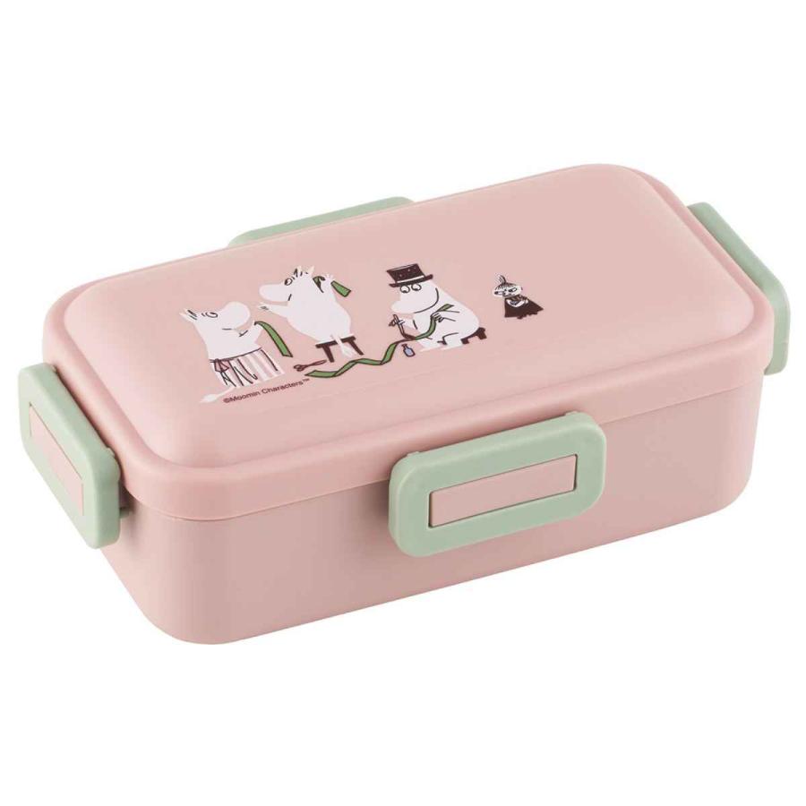 MOOMIN 弁当箱 1段 530ml 抗菌 ふわっと ムーミンくすみカラー