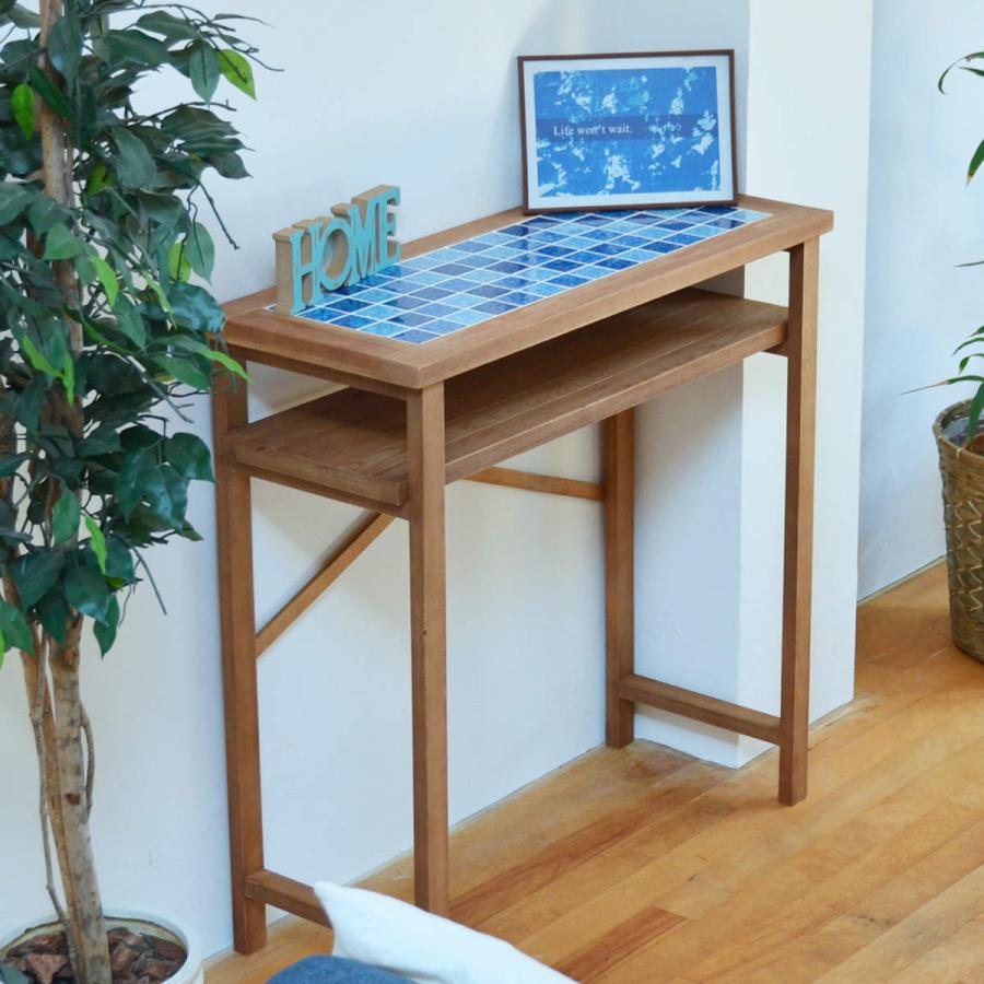 B.Bファニシング カウンターテーブル 幅90cm PUDDLE タイル 天然 B.Bファニシング カウンターテーブル 幅90cm PUDDLE タイル 天然
