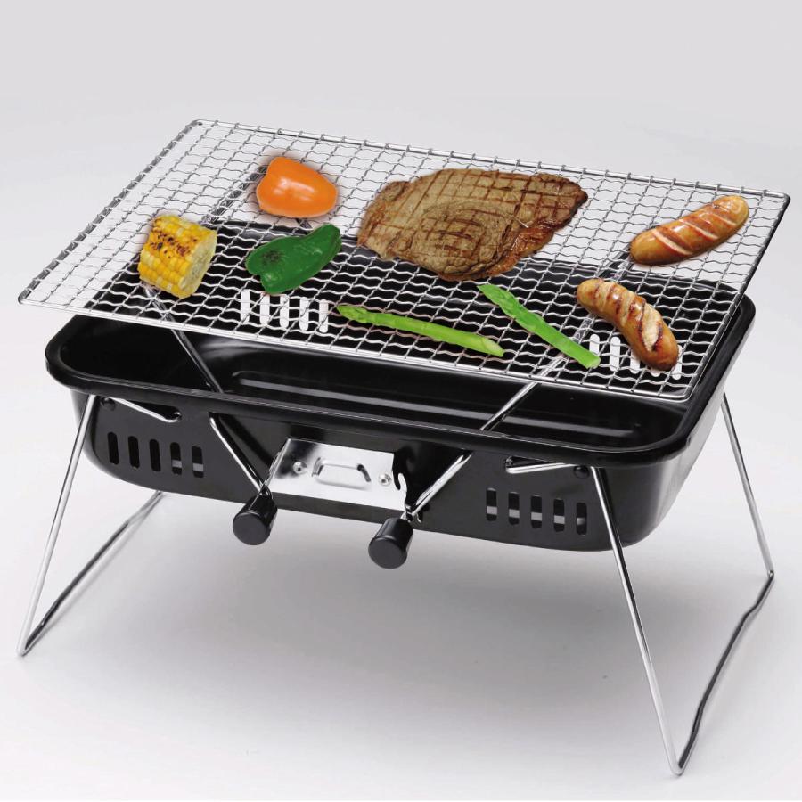 バーベキューコンロ 折りたたみ ミニBBQコンロ （ バーベキュー コンロ 小型 BBQコンロ バーベキューグリル ）｜livingut｜04